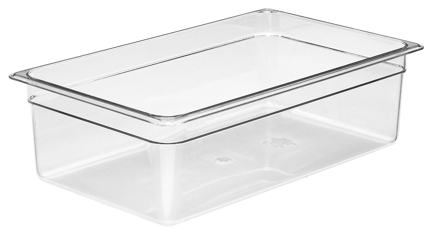 16CW135_A1R0_0918_S01_2.jpg Camwear GN 1/1 polikarbonāta konteiners, Cambro, GN 1/1, 19,5L, Caurspīdīgs, 325x530x150mm, 16CW135, Cambro