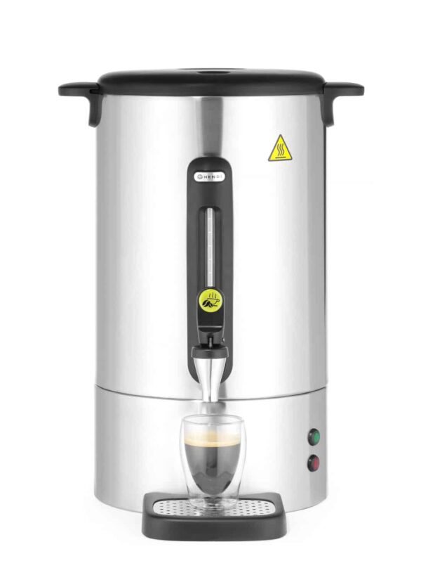 Kafijas perkolators - Design by Bronwasser, 14L, 230V/1750W, 357x380x502mm, 211441, Hendi