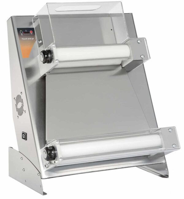 Elektriskais picas rullis Touch and Go 400 ar 2 rullīšu pāriem, Prismafood, mīklas porcijas svars 0,22-0,90 kg, 230V/250W, 585x435x715mm, 220368, Hendi