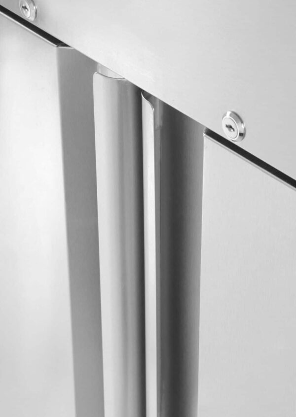 2 durvju aukstumskapis, 900 l, Profi Line, 230V/450W, 1200x740x1950mm, 233122, Arktic