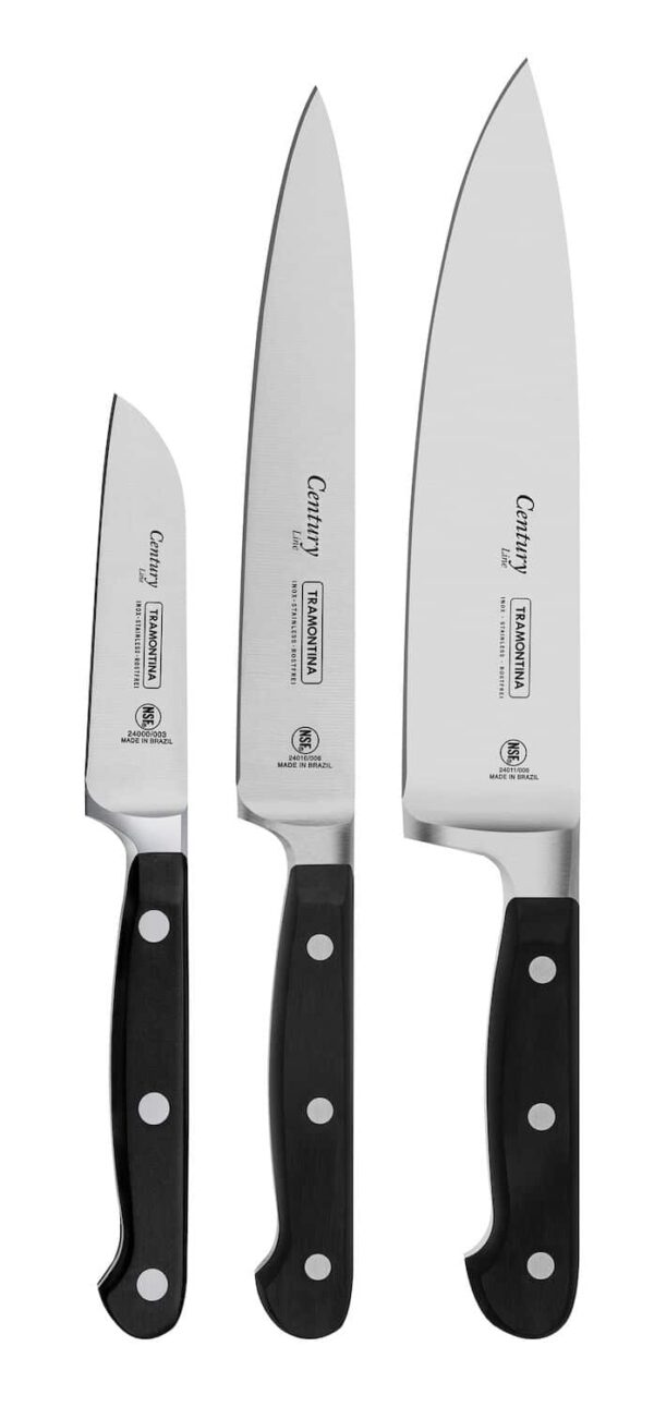 Century 3 gabalu galda piederumu komplekts, 3 gab, 24099037, Tramontina