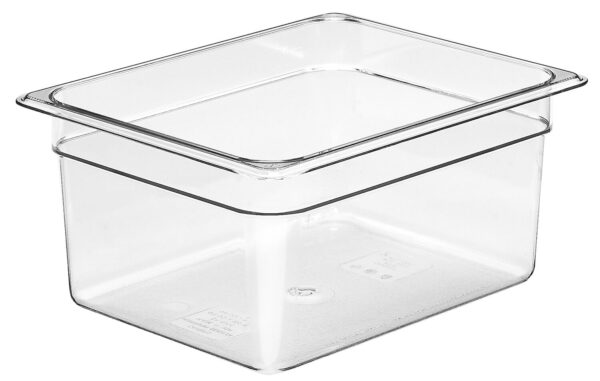 Camwear GN 1/2 konteiners no polikarbonāta, Cambro, GN 1/2, 8,9L, Caurspīdīgs, 325x260x150mm, 26CW135, Cambro