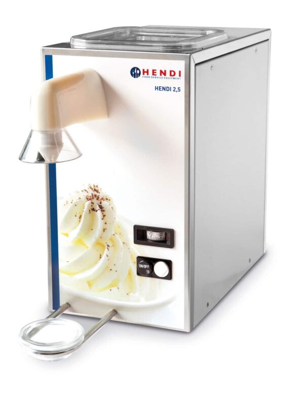 Krēma automāts ar malu saturu 2,5 l, 230V/500W, 400x230x430mm, 290903, Hendi