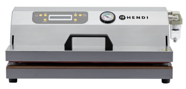 Vakuuma iepakošanas mašīna, bez kameras, Profi Line, ar diviem 430 mm metināšanas līstēm, 230V/550W, 515x290x180mm, 297391, Hendi