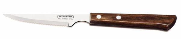 Nažu komplekts „Churrasco Spanish Style” steikiem – 6 gab., brūna krāsa, Brūns, 6 gab., 220mm, 29899173, Tramontina
