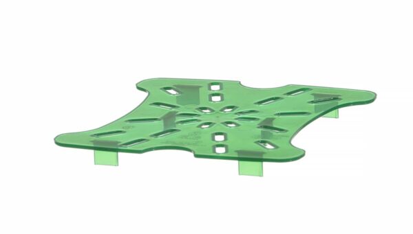 Cambro, Zaļš, 159x152x16mm, 2SFSFPDPP265, Cambro