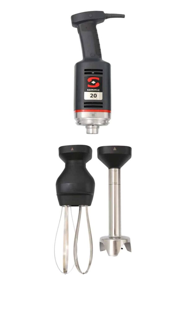 Rokas mikseris ar maisīšanas sviru un maināmu kulšanas sviru MB-21, 230V/300W, ø82, 3030634, Sammic