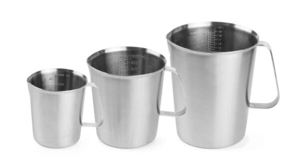 Tērauda mērtrauks, 0,5L, ø90x105mm, 516102, Hendi