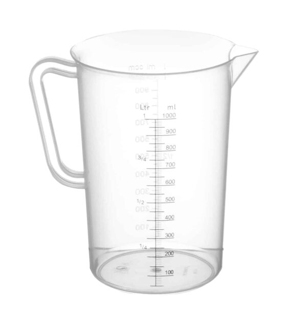Propilēna krūze ar mērskalu, 1L, ø110x170mm, 567203, Hendi