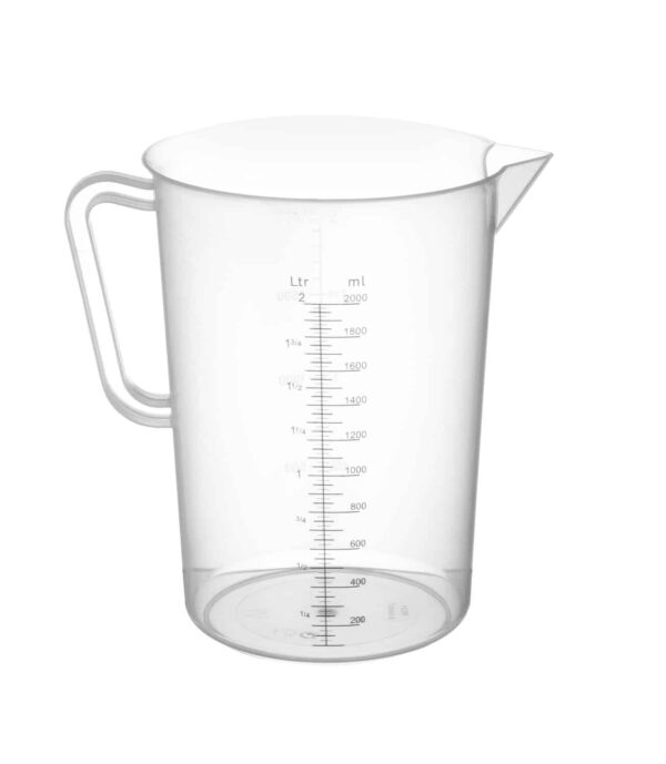 Propilēna krūze ar mērskalu, 2L, ø140x215mm, 567302, Hendi