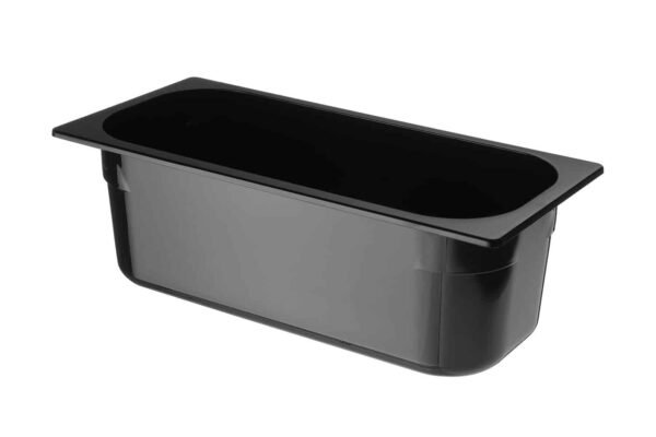 Polikarbonāta trauks saldējumam, 5L, Melns, 360x165x120mm, 807033, Hendi