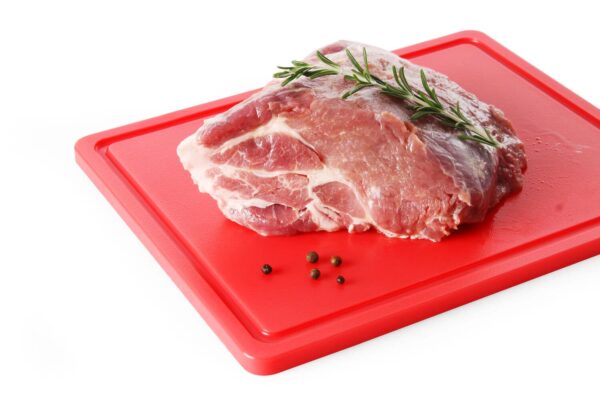 Virtuves dēlis HACCP 600x400, Sarkans, 600x400x18mm, 825617, Hendi