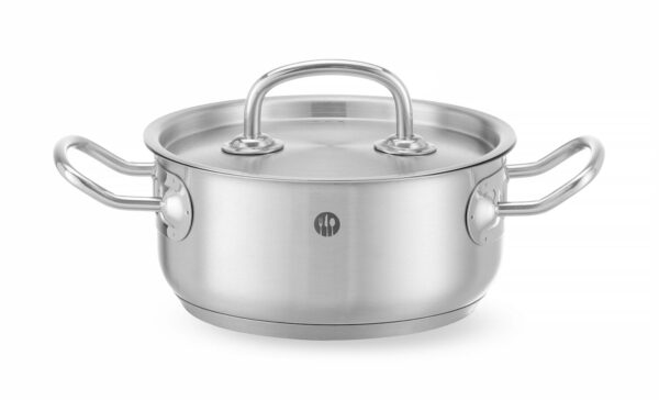 Zems katls ar vāku, Kitchen Line, 1,5L, ø160x75mm, 836002, Hendi