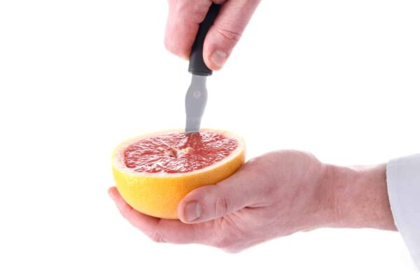 Citrusaugļu nazis, Melns, 210mm, 856185, Hendi