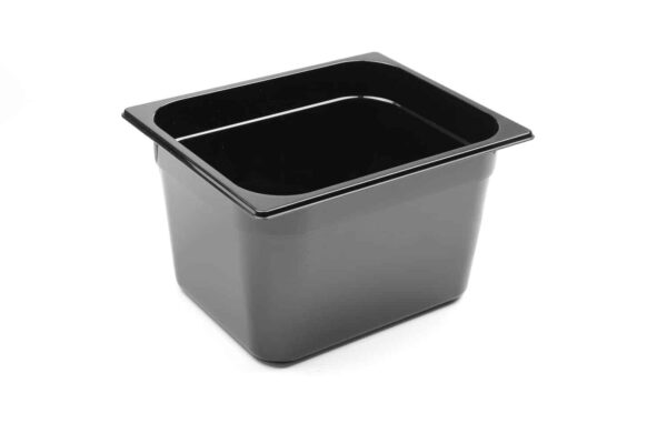 Trauks GN 1/2 „Profi Line” no melnā polikarbonāta, Profi Line, GN 1/2, 12,5L, Melns, 325x265x200mm, 862407, Hendi