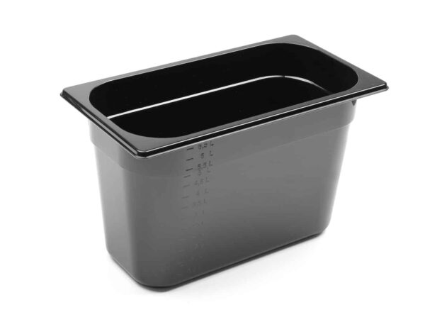 Trauks GN 1/3 „Profi Line” no melnā polikarbonāta, Profi Line, GN 1/3, 7,8L, Melns, 325x176x200mm, 862506, Hendi