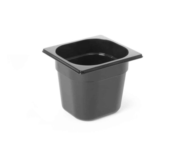 Trauks GN 1/6 „Profi Line” no melnā polikarbonāta, Profi Line, GN 1/6, 1,6L, Melns, 176x162x100mm, 862728, Hendi