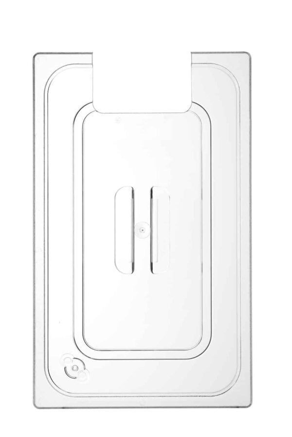 Gastronormu vāks ar vakuuma konteinera nūjiņas iedobi, GN 1/1, Caurspīdīgs, 530x325mm, 864227, Hendi