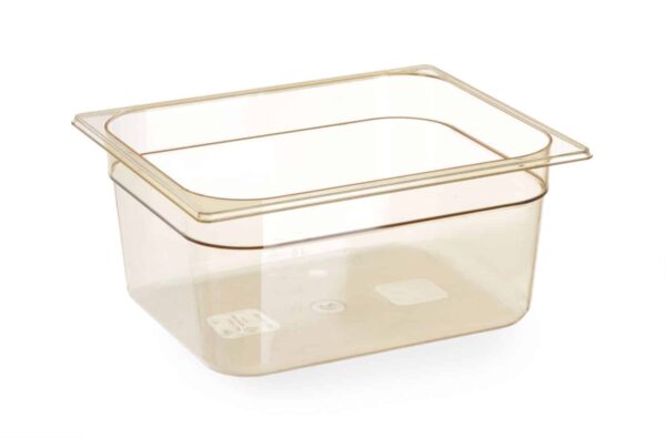 Trauks GN 1/2 no grilamīda augstai temperatūrai, GN 1/2, 4L, Caurspīdīgs, 325x265x65mm, 869383, Hendi