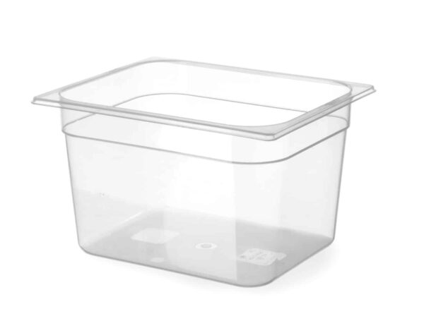 Trauks GN 1/2 „Profi Line” no polipropilēna, Profi Line, GN 1/2, 12,5L, Caurspīdīgs, 325x265x200mm, 880104, Hendi