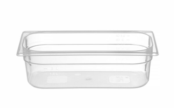 Trauks GN 1/3 „Profi Line” no polipropilēna, Profi Line, GN 1/3, 4L, Caurspīdīgs, 325x176x100mm, 880227, Hendi