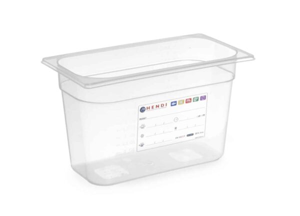 Trauks GN 1/3 HACCP, GN 1/3, 7,8L, Caurspīdīgs, 325x176x200mm, 880258, Hendi