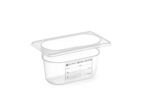 Trauks GN 1/9 HACCP, GN 1/9, 0,6L, Caurspīdīgs, 176x108x65mm, 880562, Hendi