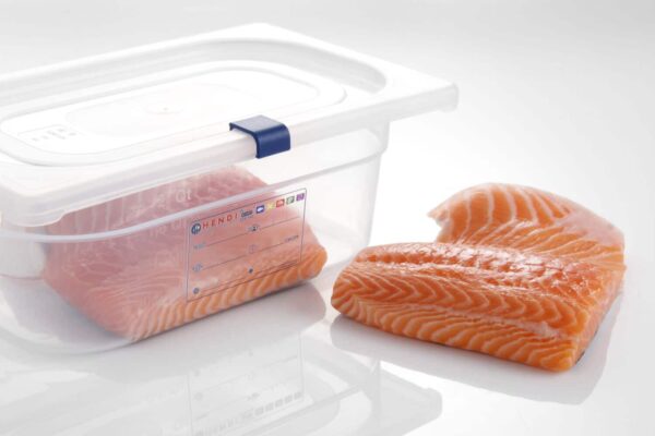Klipši gastronormām GN HACCP no polipropilēna, Zils, 12 gab, 880692, Hendi