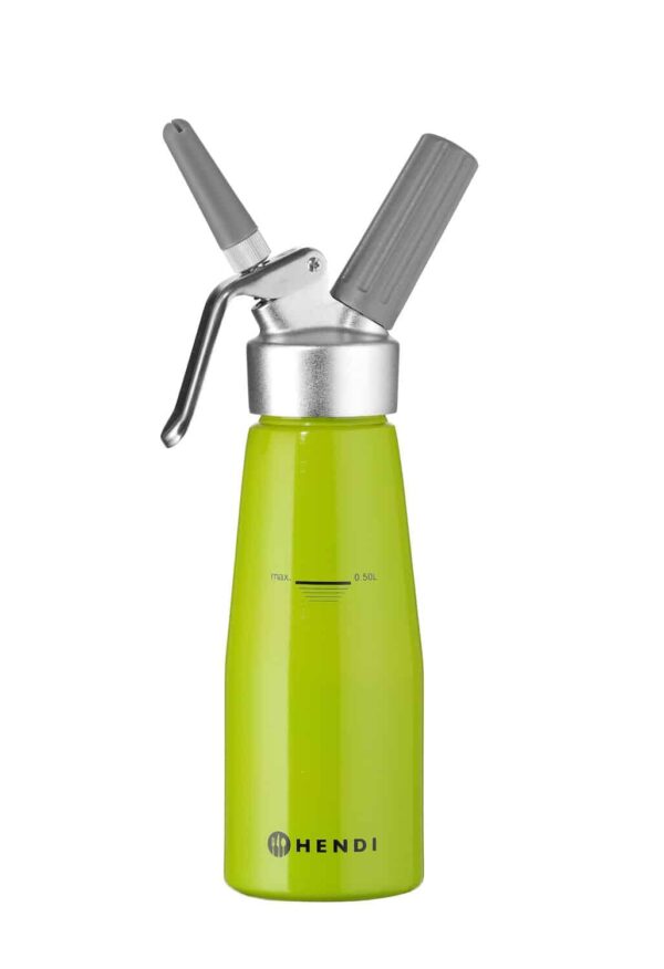 Saldā krējuma putošanas sifons, 0,5L, Zaļš, ø80x260mm, 975879, Hendi