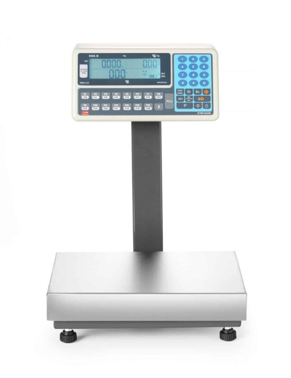 LCD platformas svari ar kolonnu un legalizāciju, 60 kg, TEM, 342x386x499mm, BE2CA028X035060, TEM