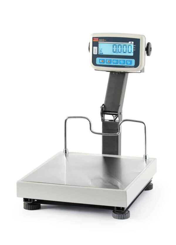 LCD platformas svari ar salokāmo kolonnu un legalizāciju, EKO+ linīja, 60 kg, TEM, 350x400x522mm, BEK+C035X040060-KB, TEM