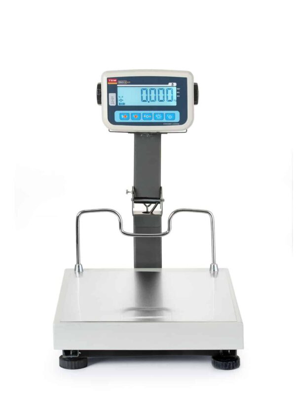 LCD platformas svari ar salokāmo kolonnu un legalizāciju, EKO+ linīja, 60 kg, TEM, 350x400x522mm, BEK+C035X040060-KB, TEM