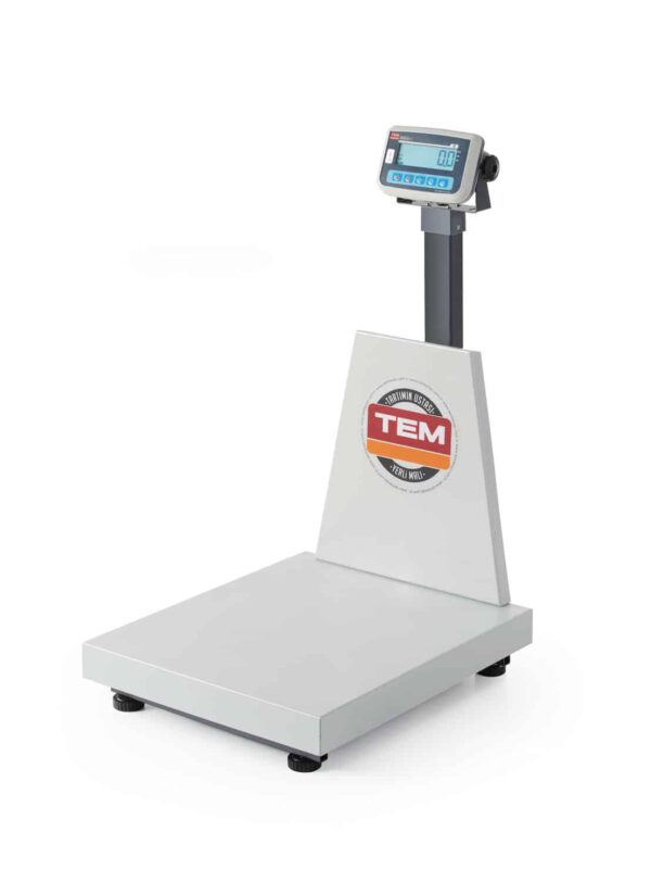 LCD platformas svari ar kolonnu un legalizāciju, EKO+ linīja, 300 kg, TEM, 500x700x940mm, BEK+C050X060300, TEM