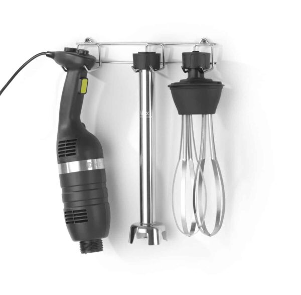 Rokas mikseris ar regulējamo ātrumu ar putotāju un pakaramo, Kitchen Line, 230V/350W, ø100x416mm, 222393, Hendi