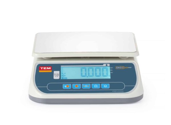 LCD mazumtirdzniecības svari ar legalizāciju, SRP+ līnija, 30 kg, TEM, 295x320x120mm, TSRP+LCD30T-D, TEM