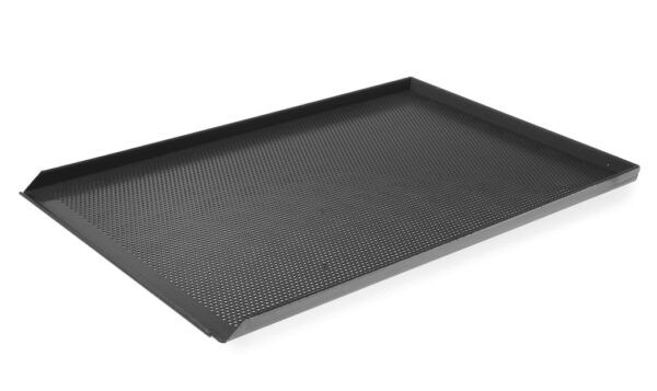 Perforēta cepešpanna ar trim apmalēm, 600x400mm, 808221, Hendi