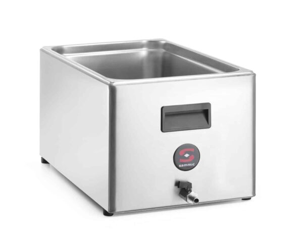 Izolēta tvertne GN 1/1 cirkulācijas sūknim SmartVide, 28 l, 28L, 335x600x288mm, 1180060, Sammic