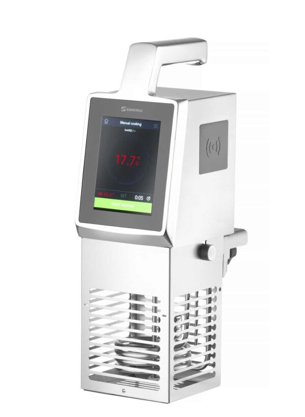 Iegremdējamais cirkulācijas sūknis sous-vide gatavošanai SmartVide X, Sudraba, 230V/2000W, 125x148x385mm, 1180160, SousVideTools