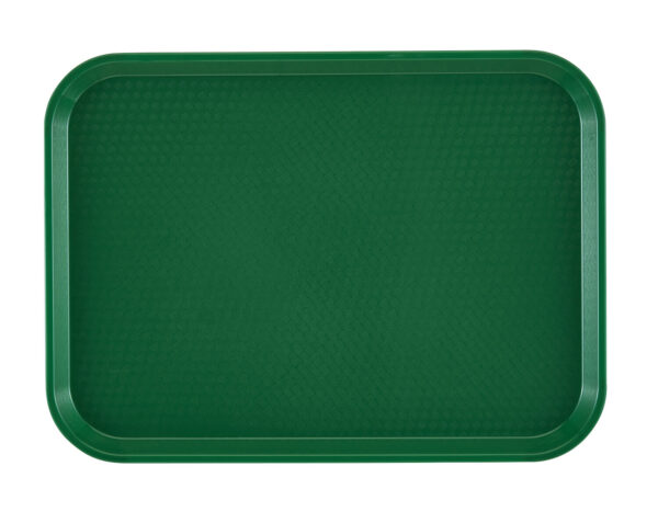 Polipropilēna fast food paplāte, vidēja izmēra, zaļa krāsa, Zaļš, 300x410x19mm, 1216FF119, Cambro
