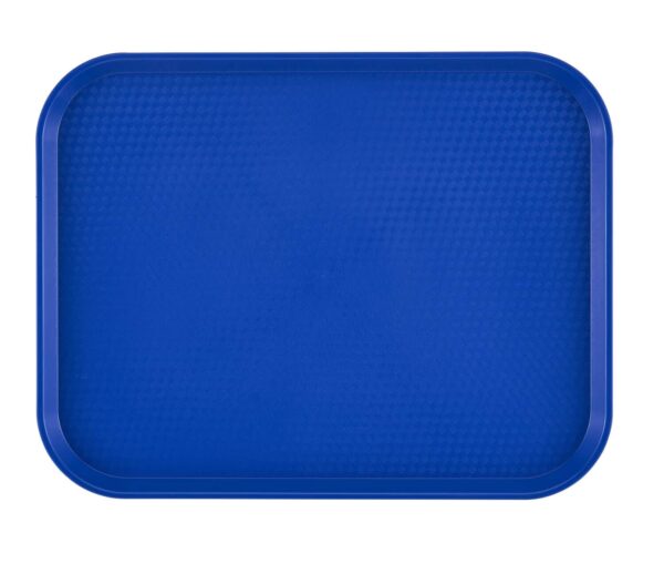 Polipropilēna fast food paplāte, vidēja izmēra, zila krāsa, Zils, 300x410x19mm, 1216FF186, Cambro