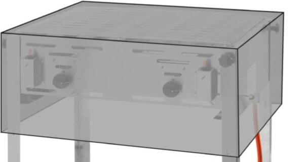 Apvalks, Grils - / Roast- Master Maxi 154717 154878, 720x560x360mm, 144923, Hendi