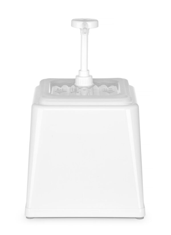 Mērču dozators ar sūkni, 2,5L, Balts, 230x210x250mm, 203545, Hendi
