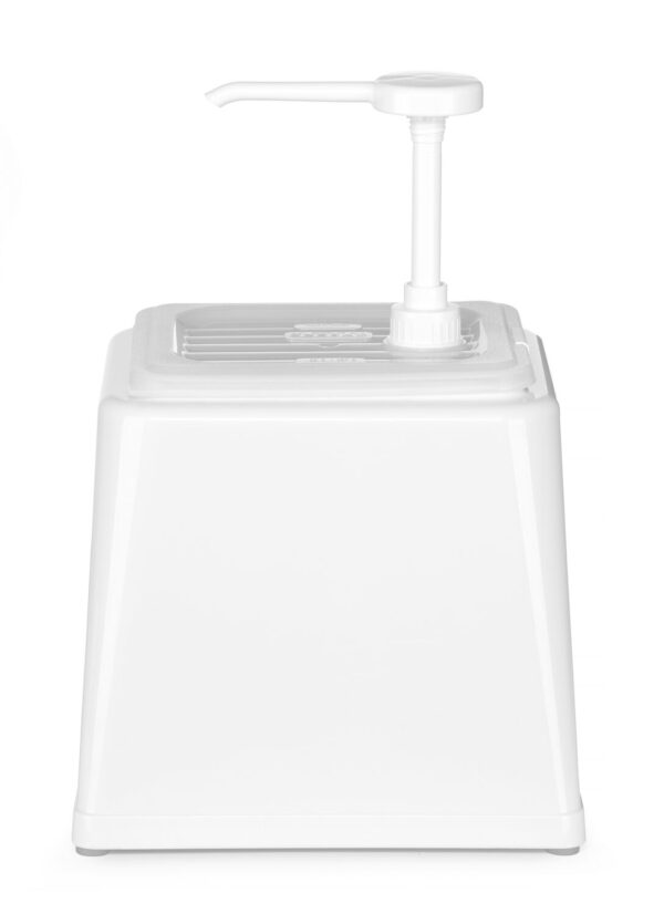 Mērču dozators ar sūkni, 2,5L, Balts, 230x210x250mm, 203545, Hendi