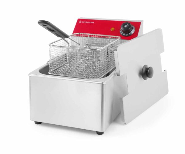 Friteris 6 l, 6 l, 230V/3300W, 265x430x290mm, 205921, Revolution
