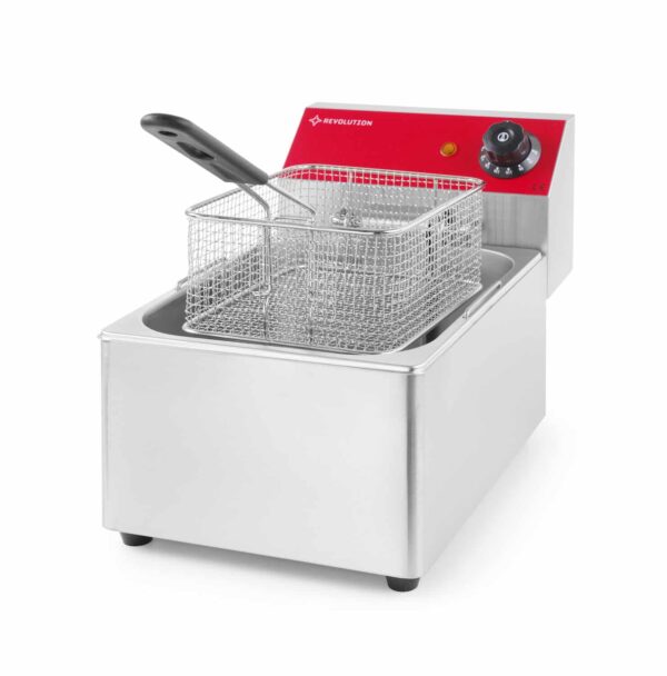 Friteris 6 l, 6 l, 230V/3300W, 265x430x290mm, 205921, Revolution