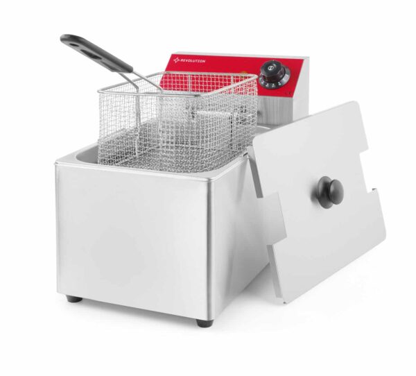 Friteris 8 l, 8 l, 230V/3500W, 265x430x345mm, 205938, Revolution