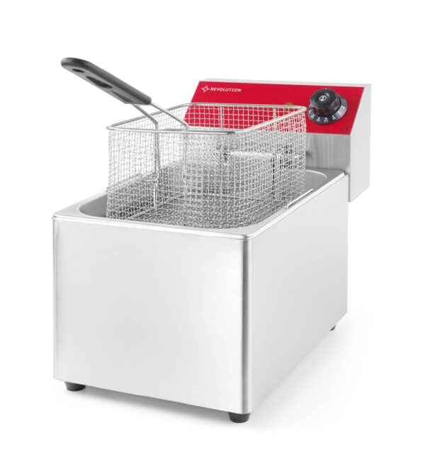 Friteris 8 l, 8 l, 230V/3500W, 265x430x345mm, 205938, Revolution
