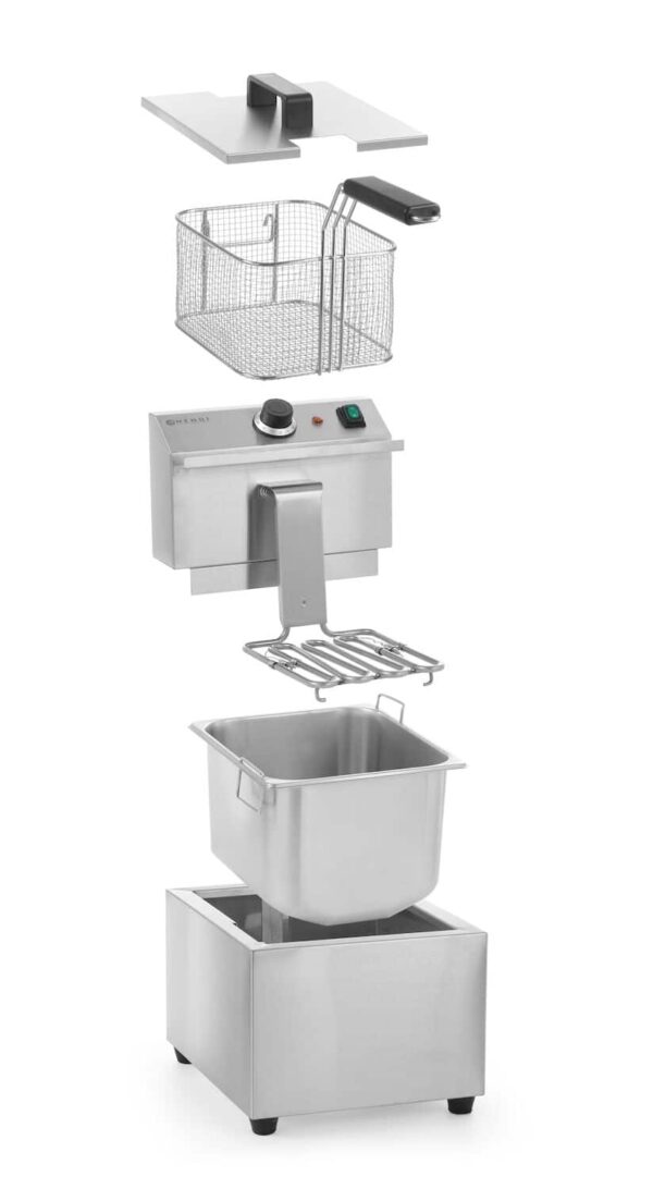 Manuālais friteris Profi Line, 8 l, Profi Line, 8L, 230V/3500W, 305x460x350mm, 207208, Hendi