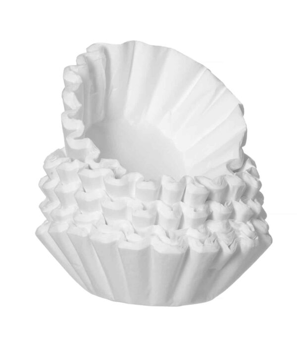 Papīra filtrs kafijas automātiem ar pilienu filtru, Paredzēts, piemēram, Bravilor un Animo, 1000 gab., ø250x70mm, 208656, Hendi