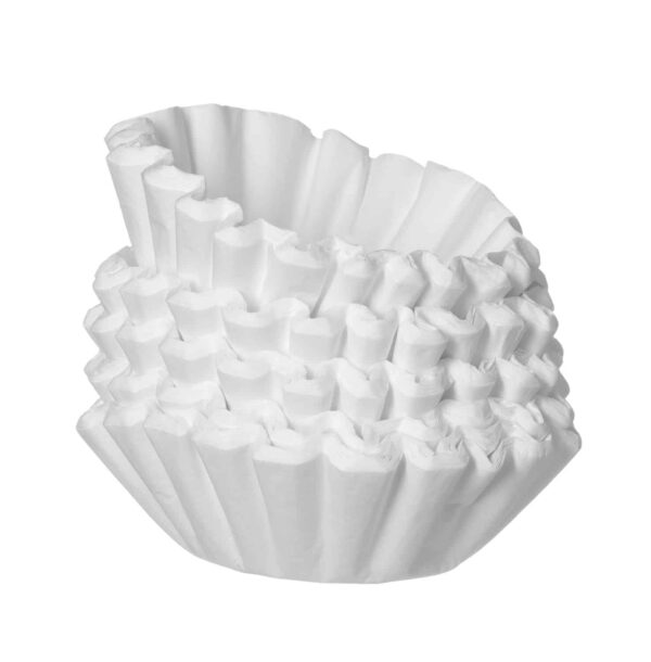 Papīra filtrs kafijas automātiem ar pilienu filtru, Paredzēts, piemēram, Bravilor un Animo, 1000 gab., ø250x70mm, 208656, Hendi